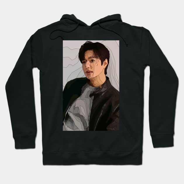 Lee Min-ho Hoodie by Playful Creatives